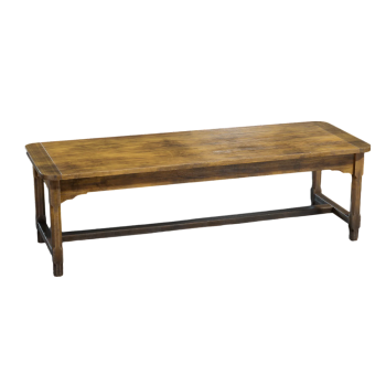 New Chinese Style Large Board Solid Wood Table 3D Model Vintage Long Table Conference Table Home Tea Table AR Desk