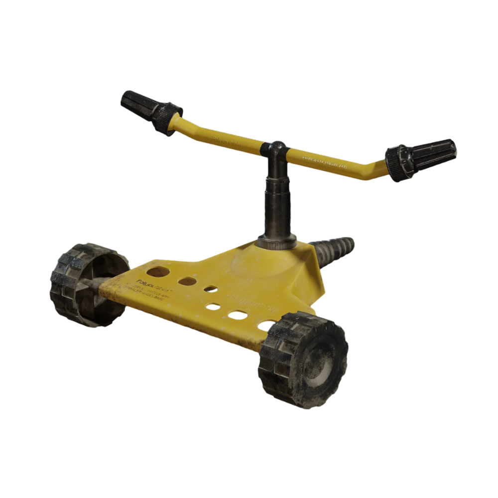 Garden Flower Watering Sprinkler Garden Flower Watering 3D Model Sprinkler AR