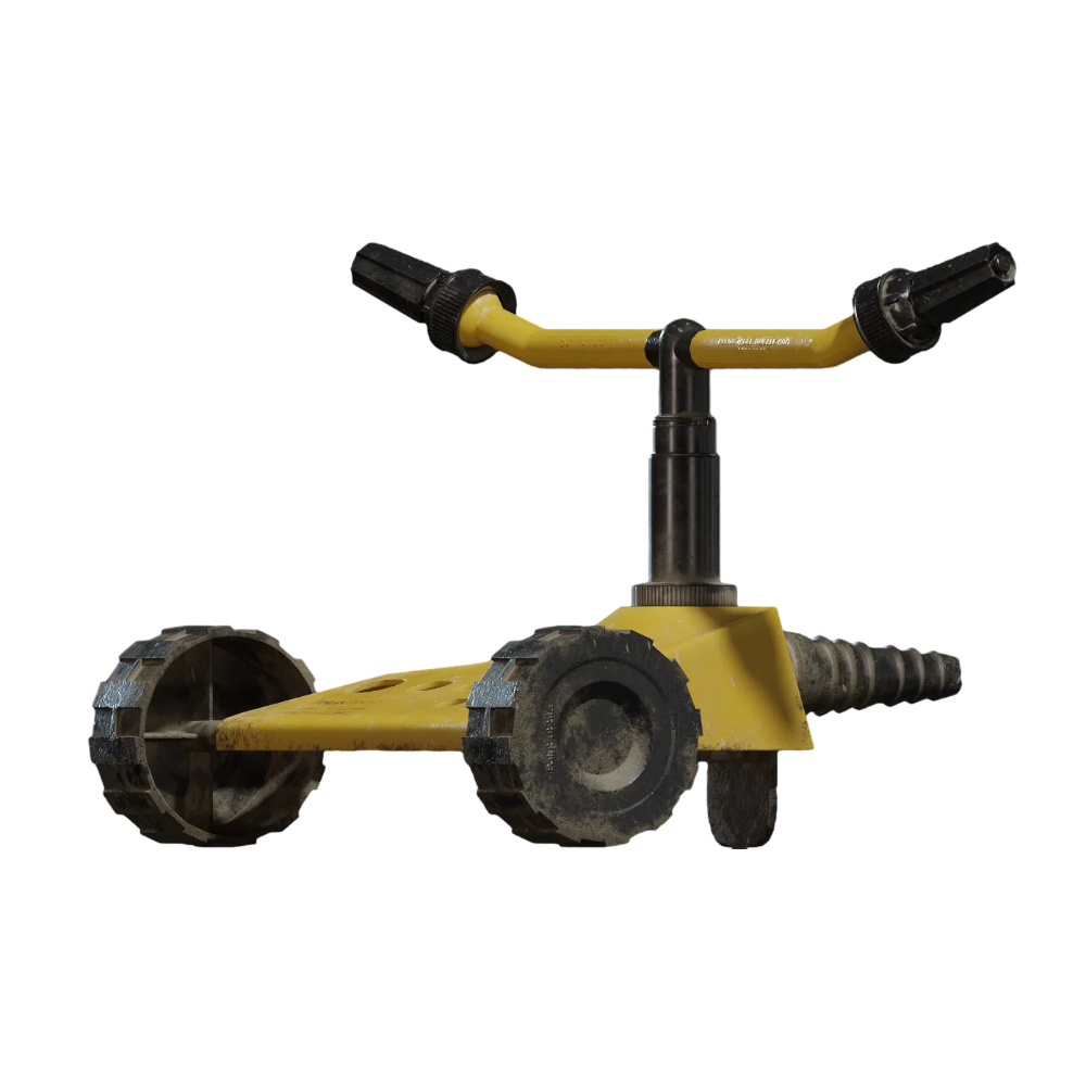 Garden Flower Watering Sprinkler Garden Flower Watering 3D Model Sprinkler AR