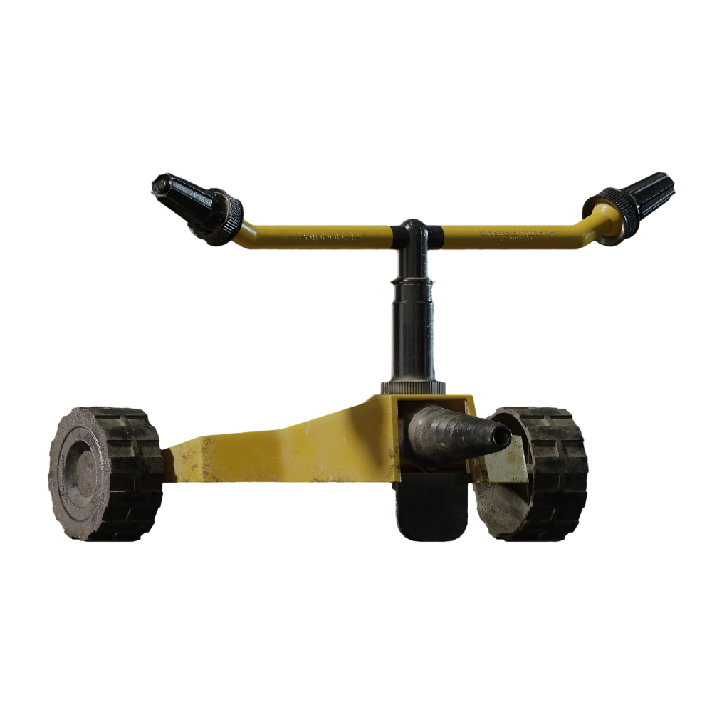 Garden Flower Watering Sprinkler Garden Flower Watering 3D Model Sprinkler AR