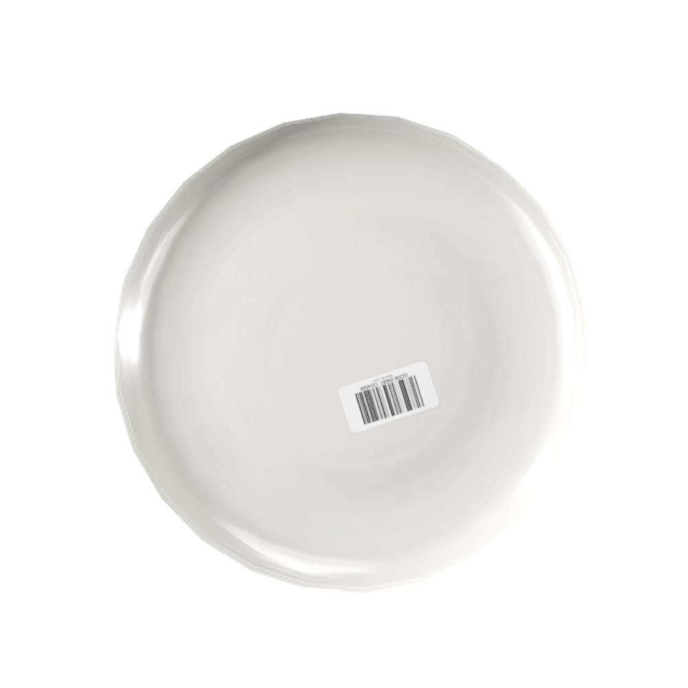 White vase 3D model ceramic flower arrangement container AR