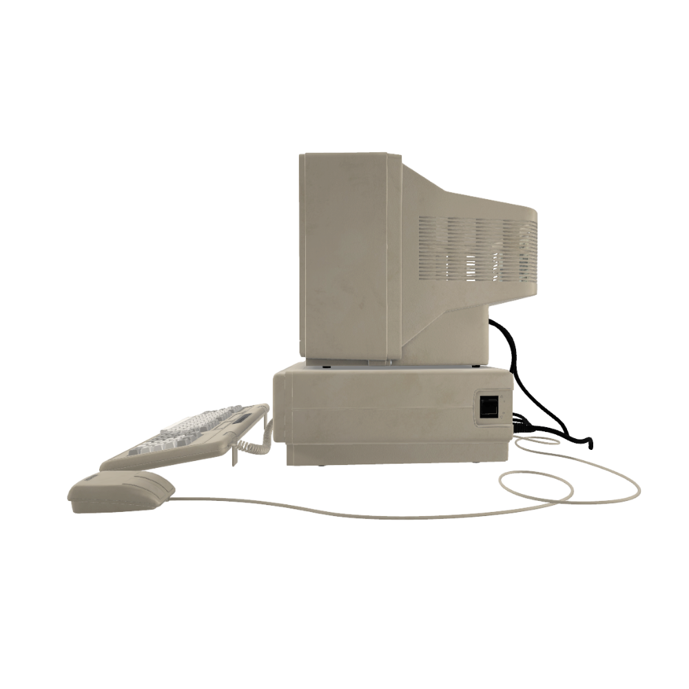 Retro PC Computer IBM Tandy 1000