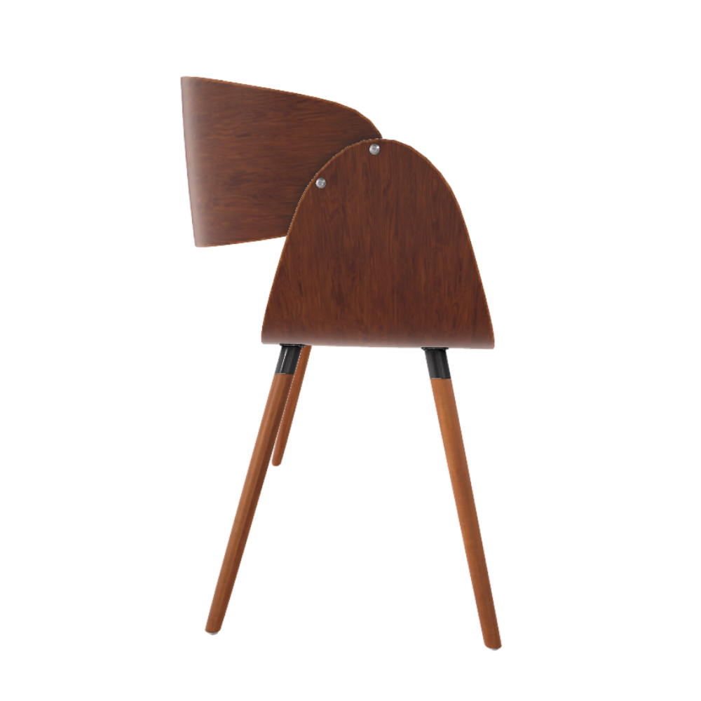 Nordic Style Dining Chair Modern Simple Home Chair 3D Model Backrest Leisure Chair Desk and Chair Negotiation Table and Chair AR Furniture Online Red Chair