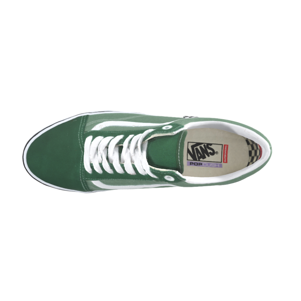 VANS shoes vintage skul green tide shoes fashion board shoes