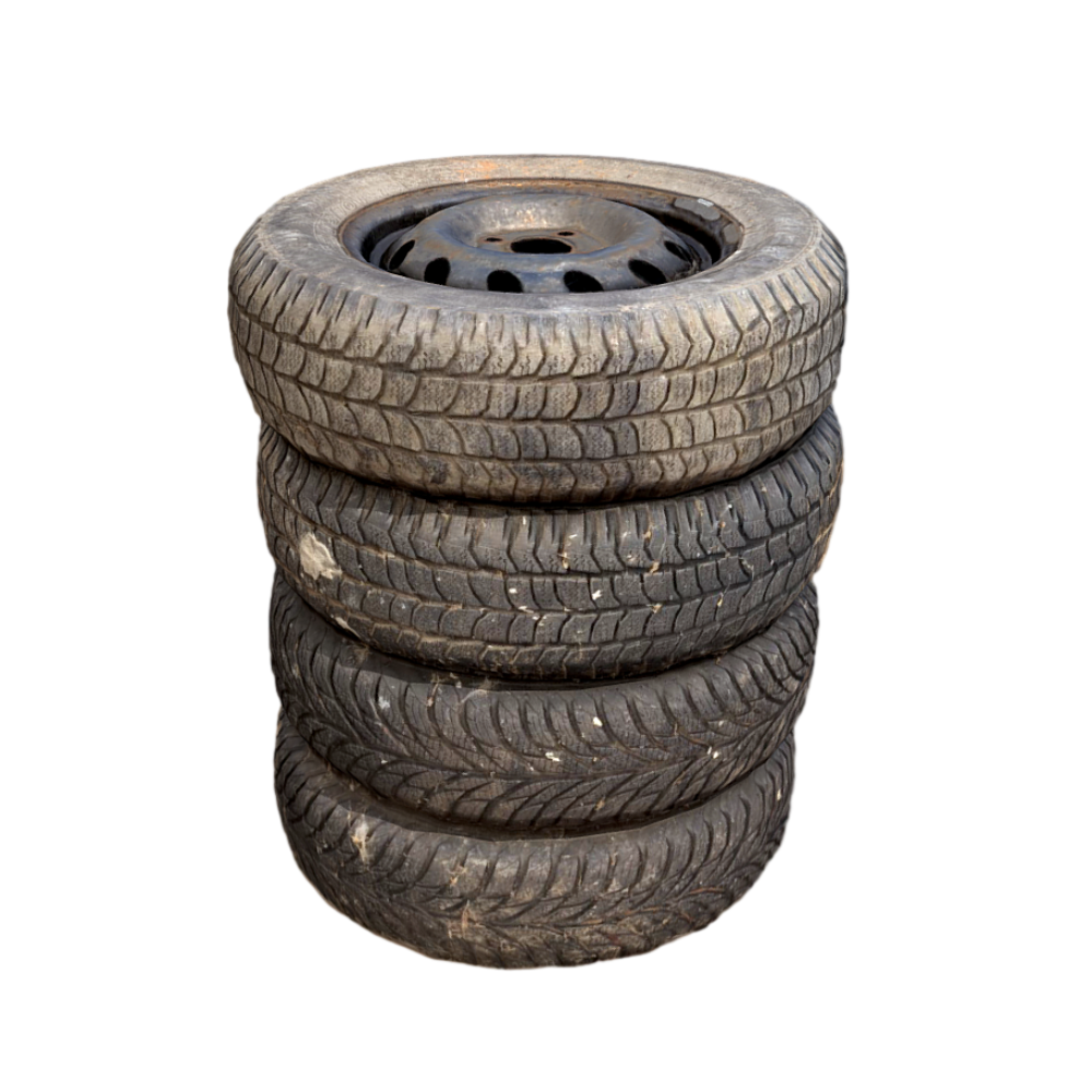 Waste Tire 3D Model AR Tire