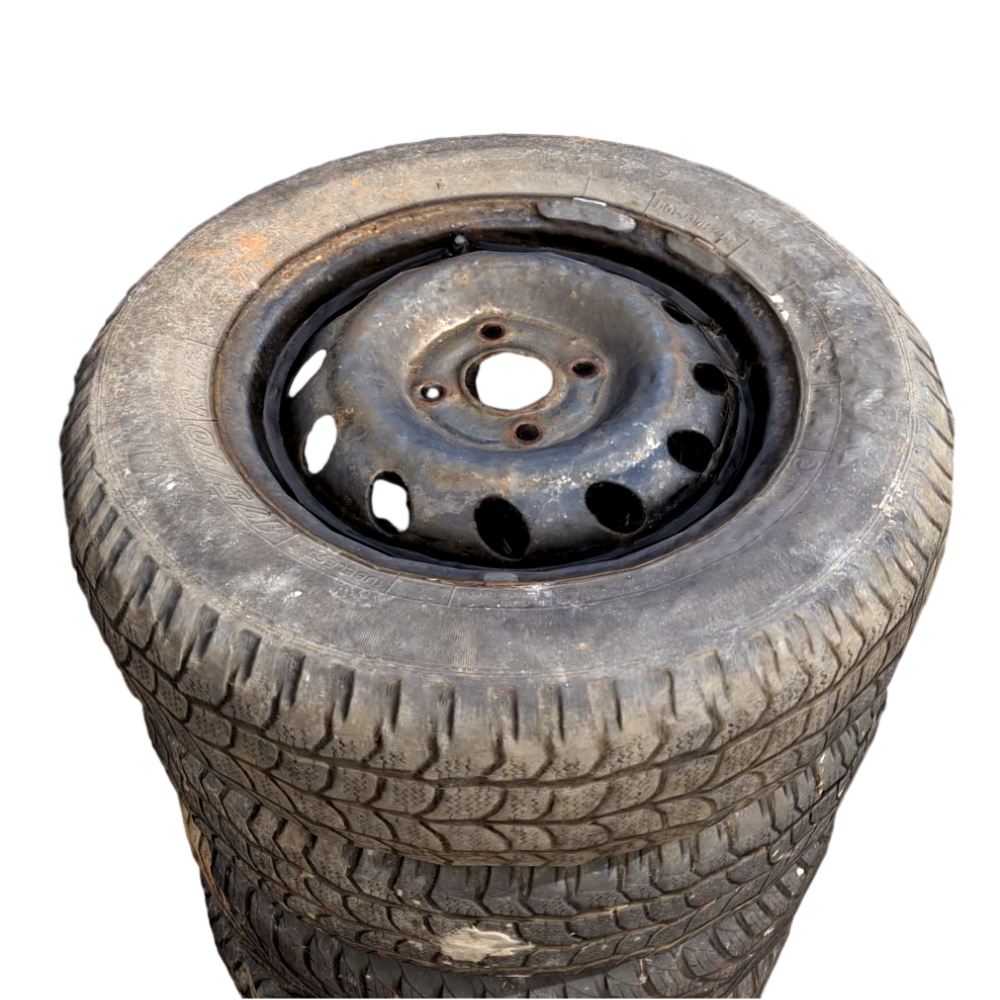 Waste Tire 3D Model AR Tire