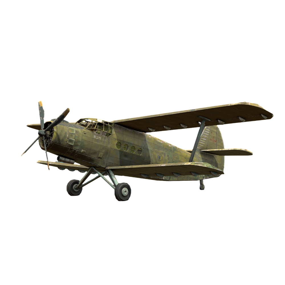 Abandoned An -2 Transport Aircraft 3D Model AR Aircraft
