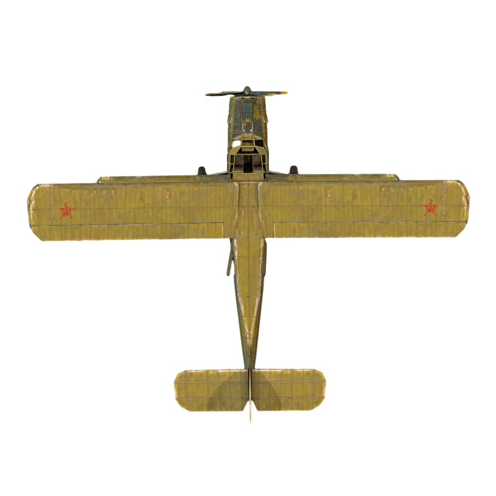 Abandoned An -2 Transport Aircraft 3D Model AR Aircraft