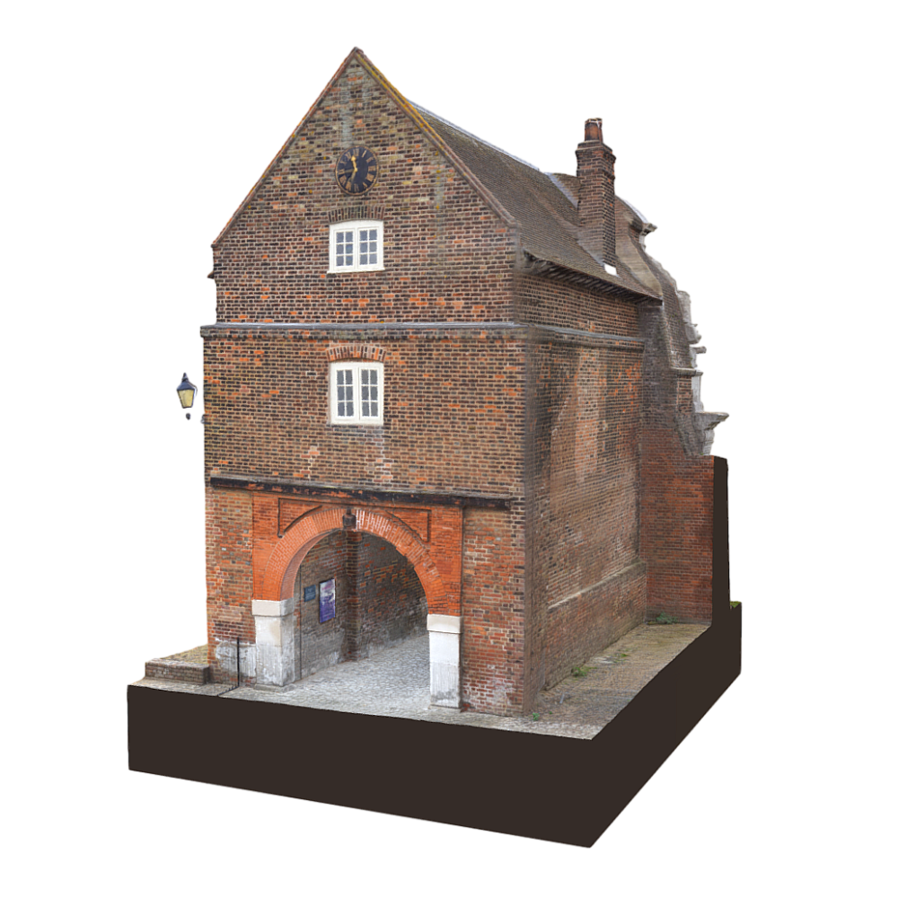 Tilbury Fort Watergate 3D Building Model AR