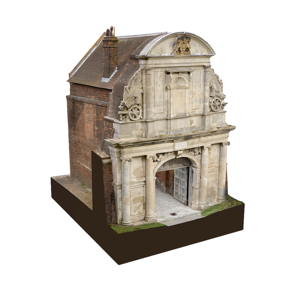 Tilbury Fort Watergate 3D Building Model AR