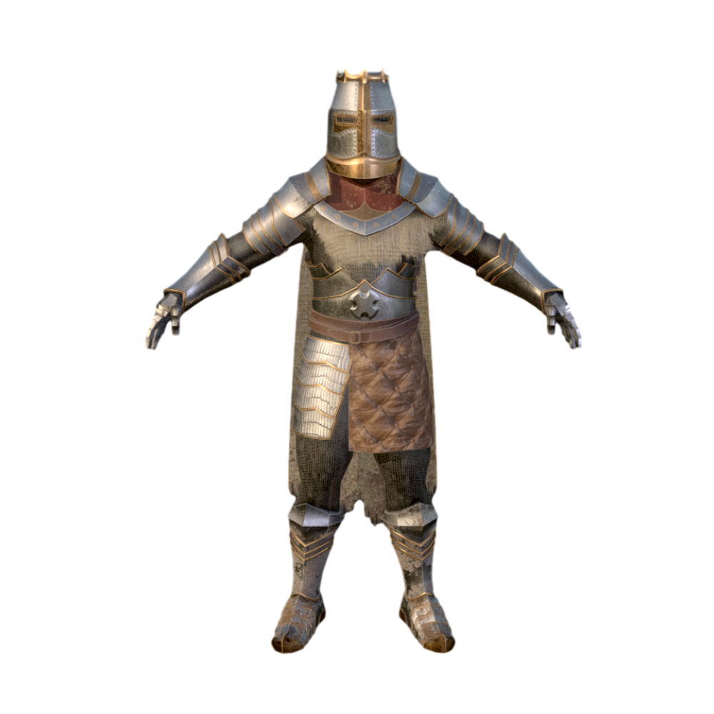 Medieval Samurai Armor 3D Model