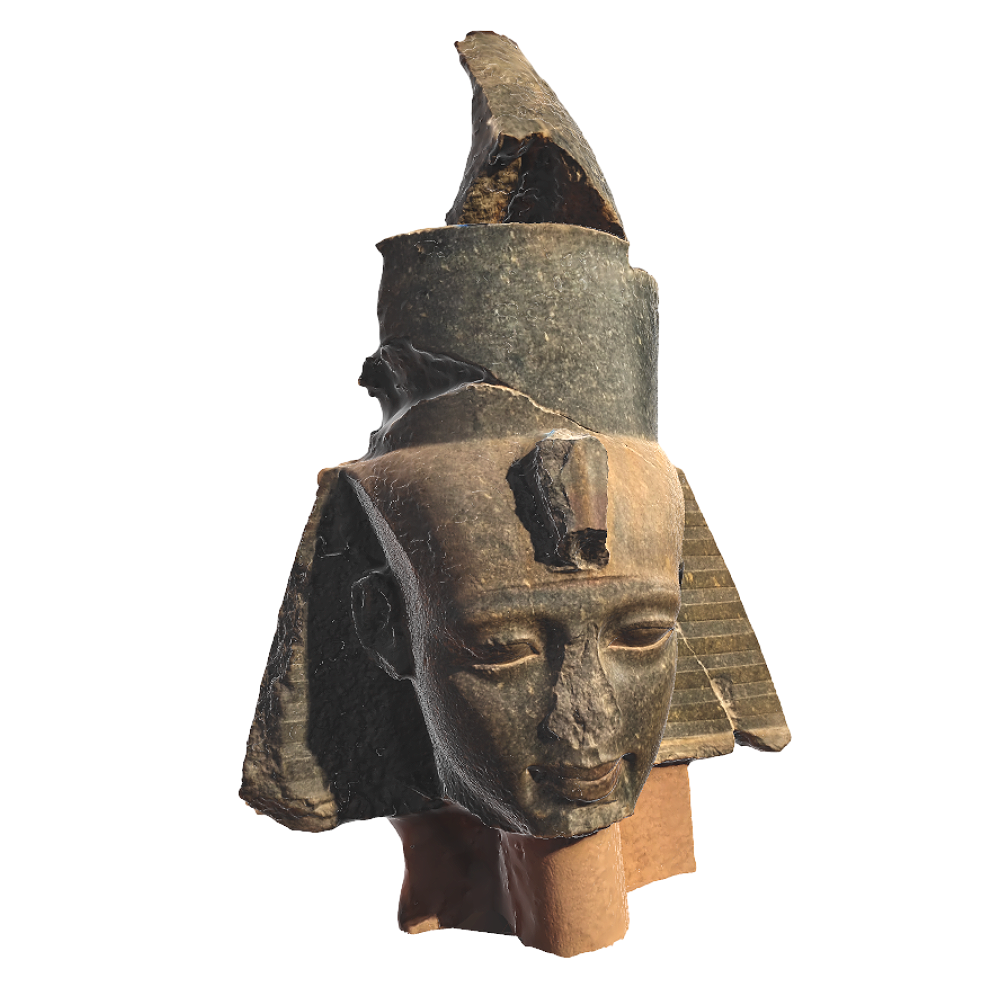 British Museum AR Artifacts Egypt Ossolid Statue 3D