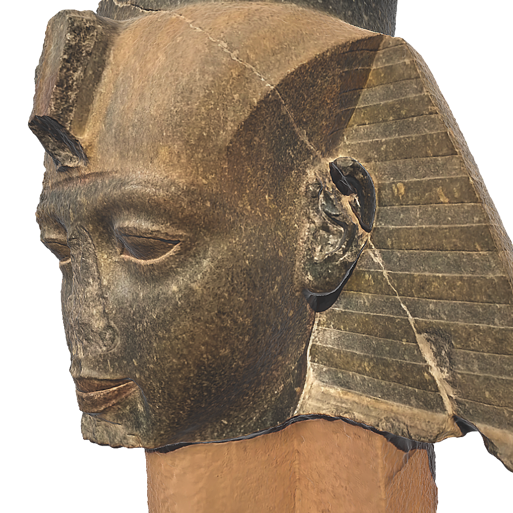 British Museum AR Artifacts Egypt Ossolid Statue 3D