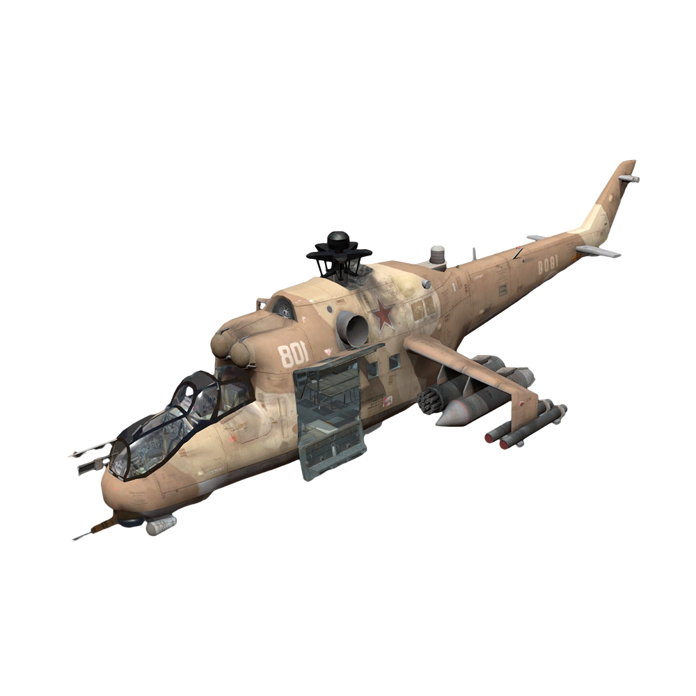 Large military helicopter