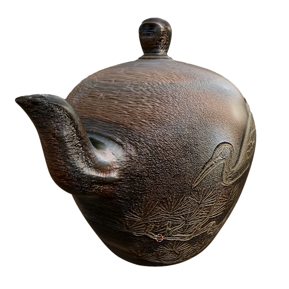 Chinese retro purple sand teapot