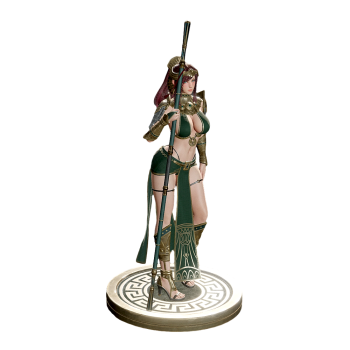 Primrose Girl Warrior 3D Model