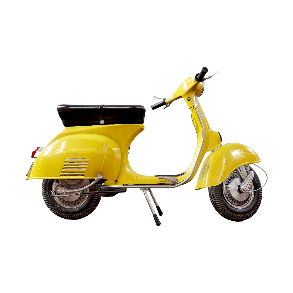 Vespa Motorcycle 3D Model
