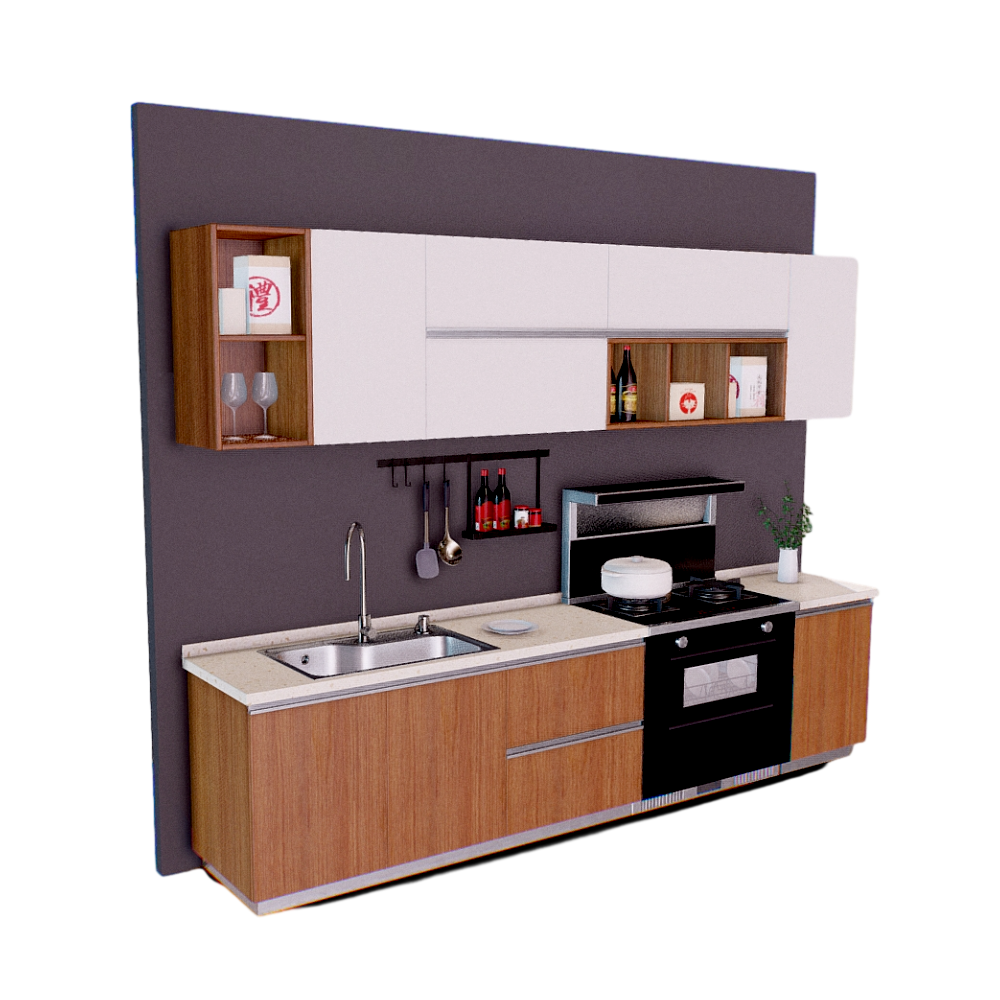 MODERN KITCHEN 3D MODEL