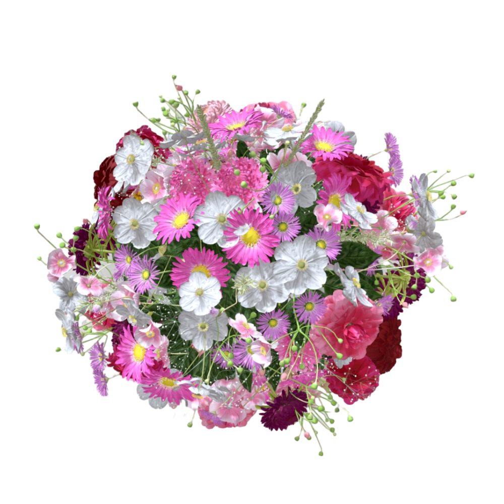 potted flower planting