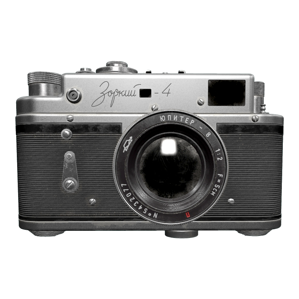 The former Soviet Union production of imitation Lycra "Zorki" brand camera Zoki-4