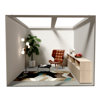 A quiet lounge
