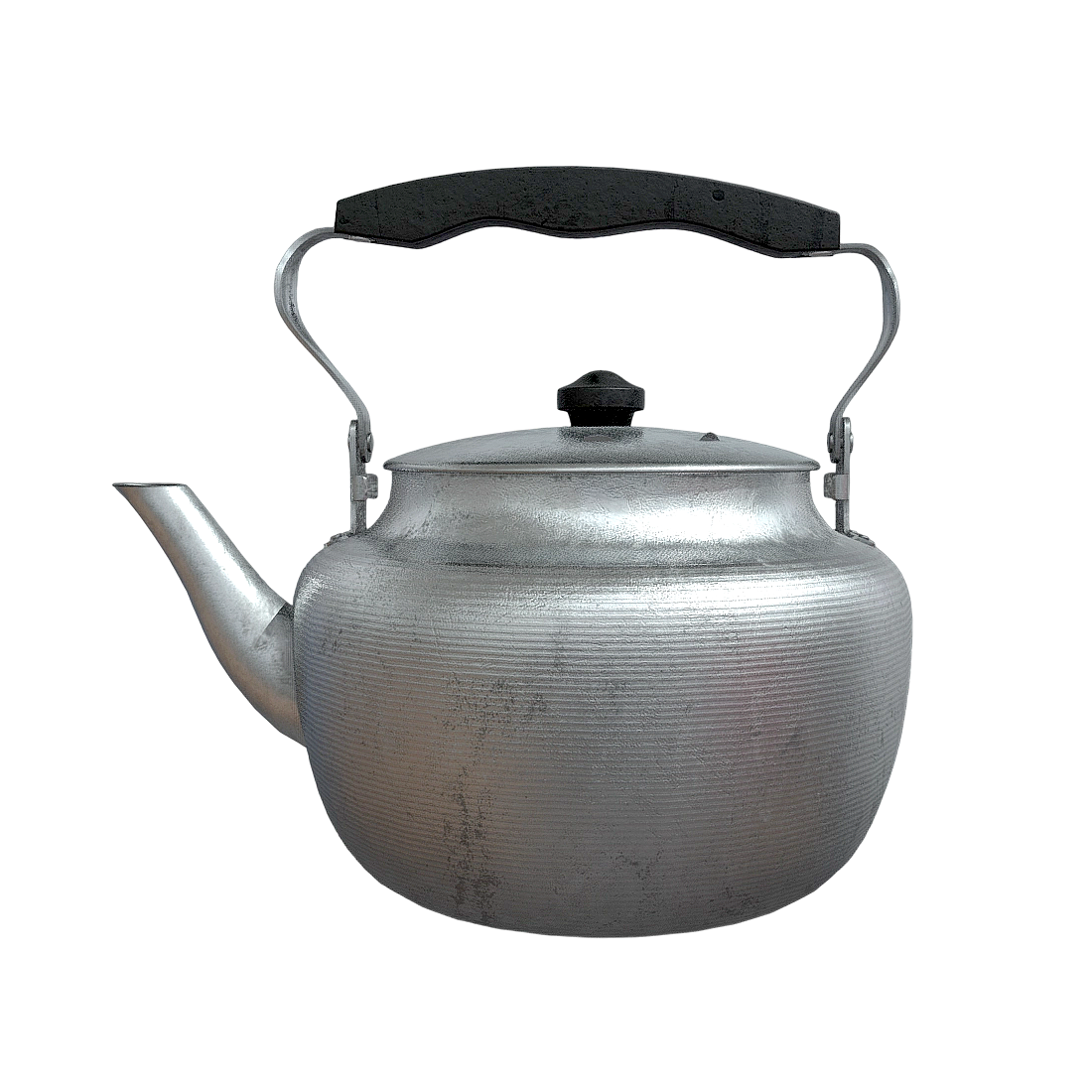 Vintage aluminum kettle household kettle