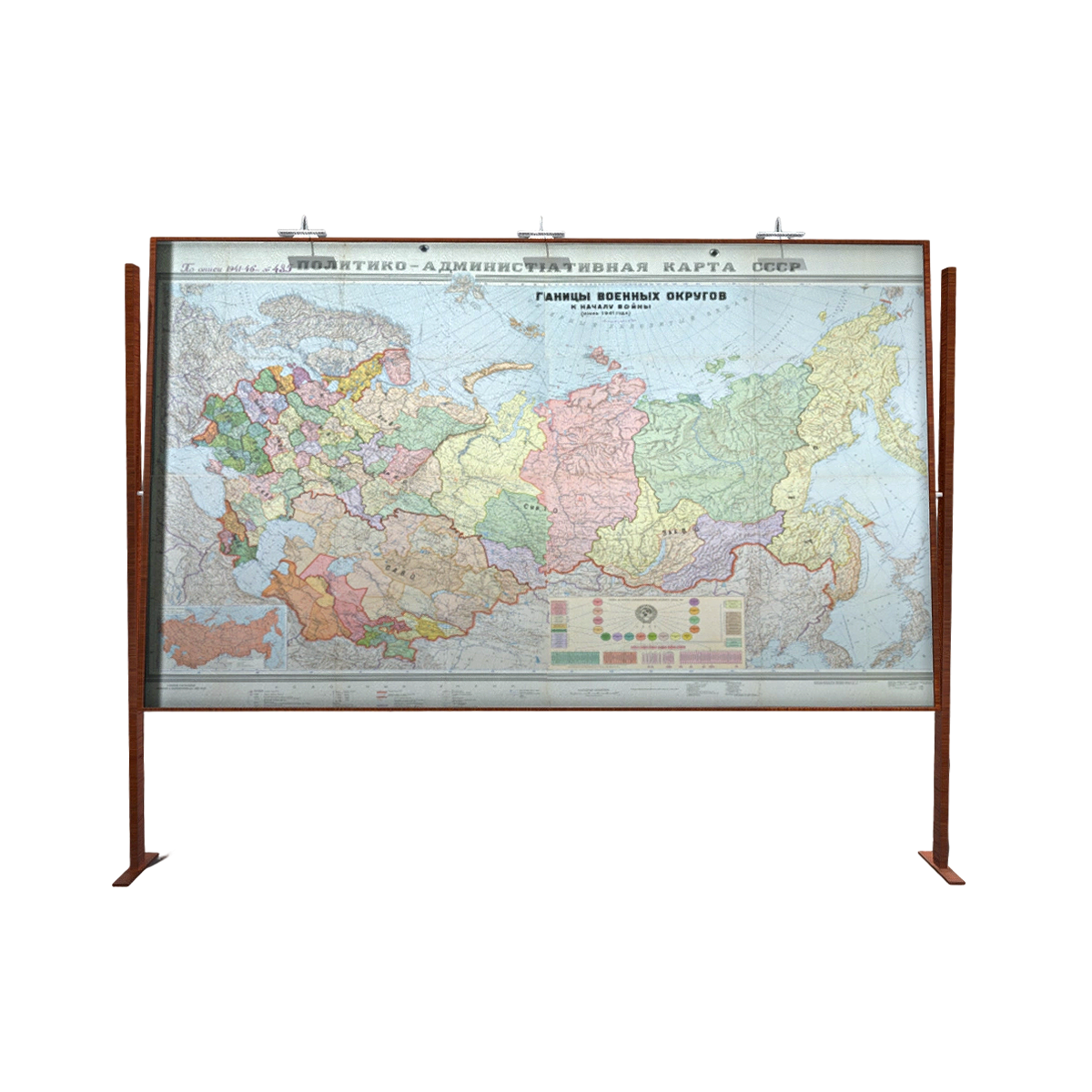 Map display stand