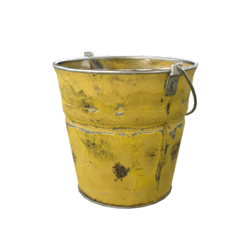 Metal paint bucket (portable bucket/bucket)