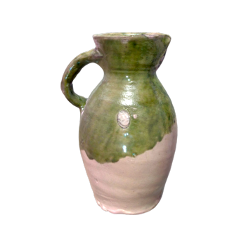 Vintage clay pitcher