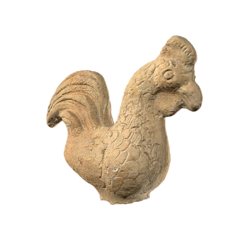cock pottery figurines
