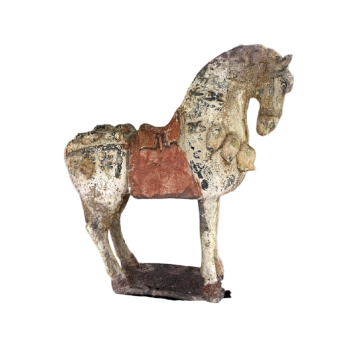 Ancient Chinese Painted Pottery Horse