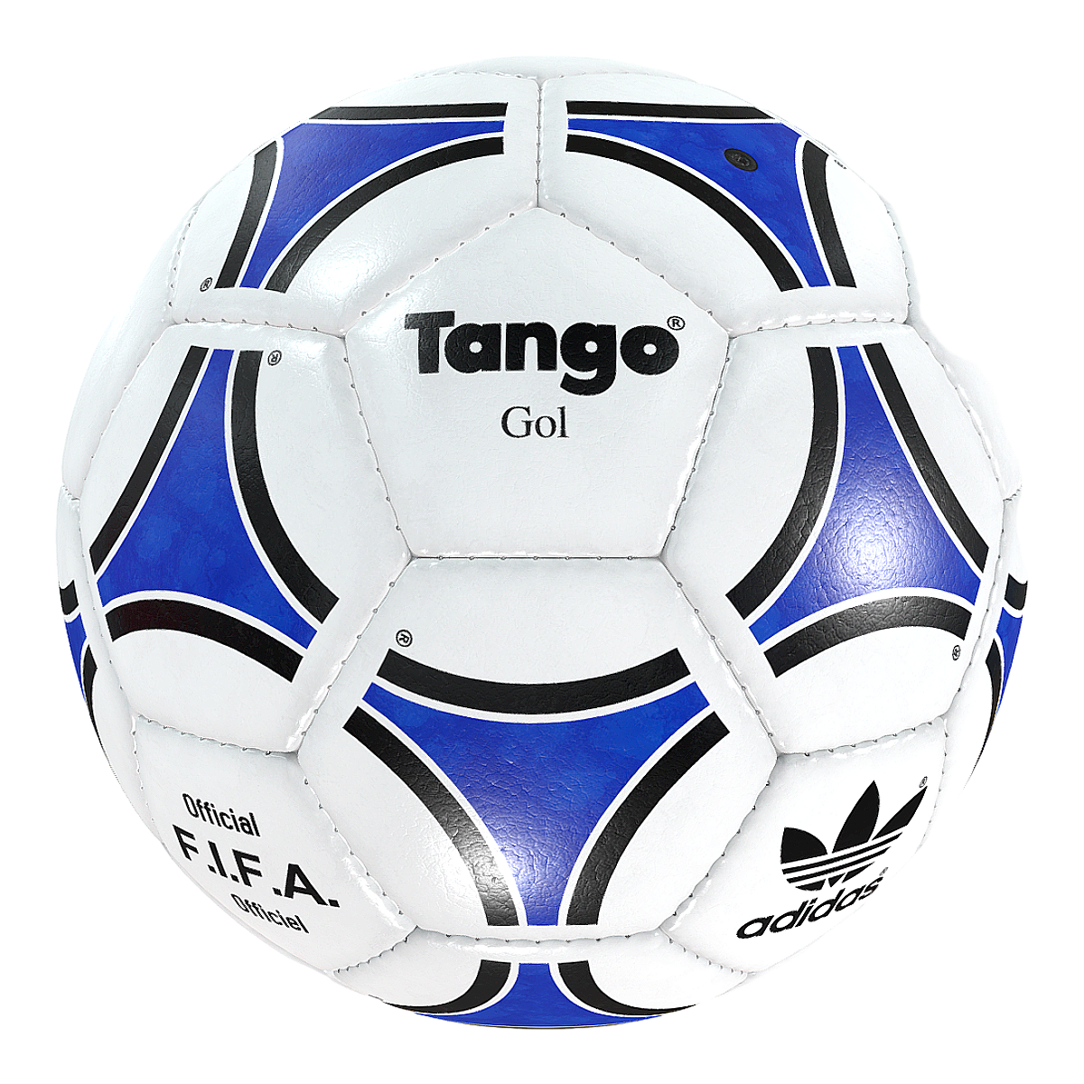 Adidas Tango Gol football blue and white