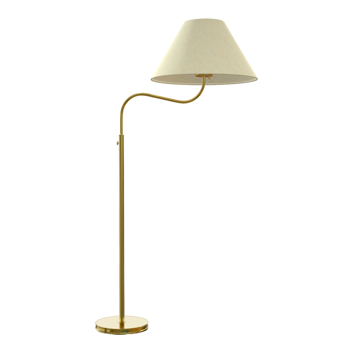 Nordic minimalist art metal floor lamp, bedroom bedside lamp