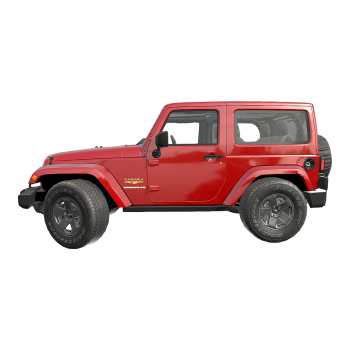 Jeep&reg Jeep Wrangler Sahara Two door Edition 2010 Red