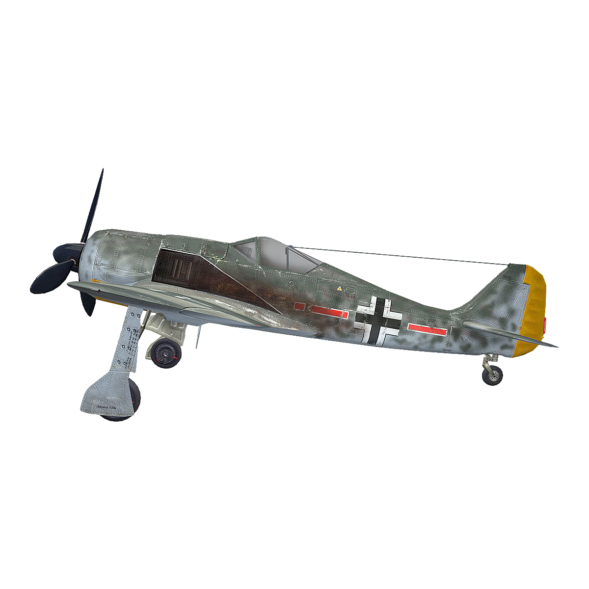 World War II German Fw-190 Fighter (Fokker Wolfe Fw-190)