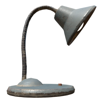 Vintage industrial style iron lampshade desk lamp