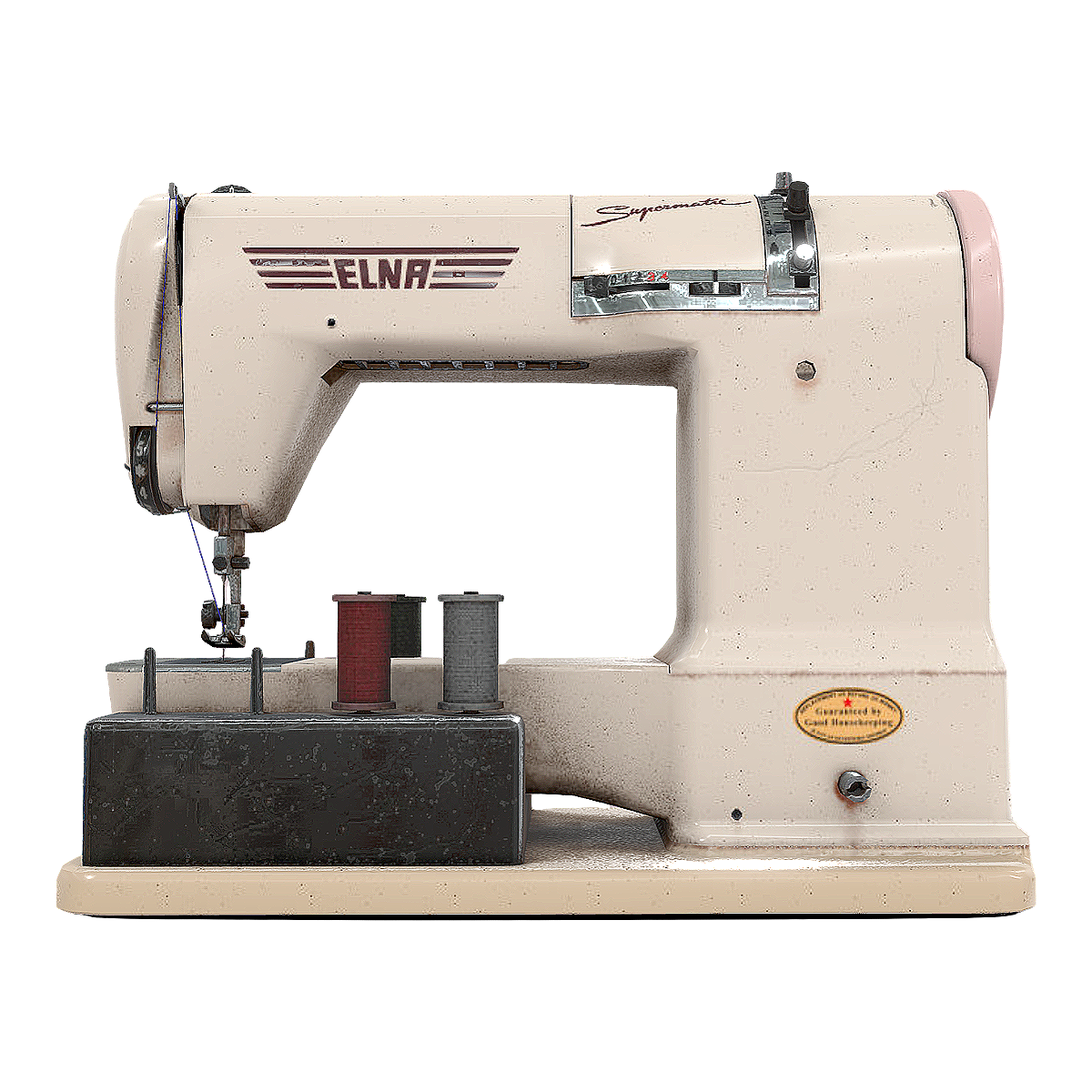 Vintage electric sewing machine