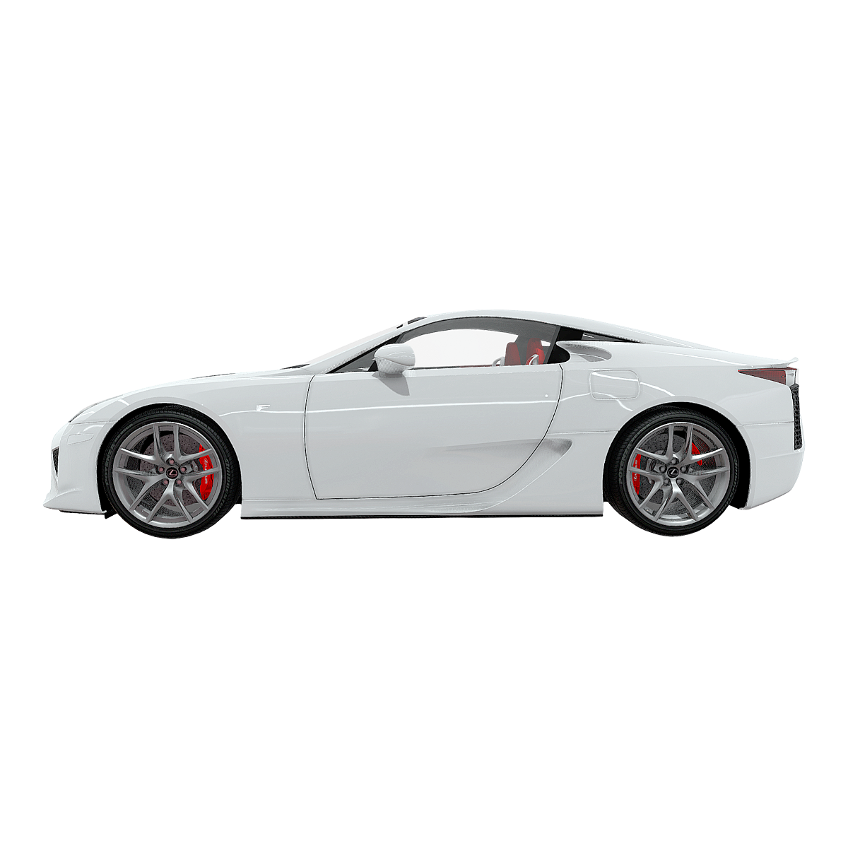 Lexus LFA white 2011 model