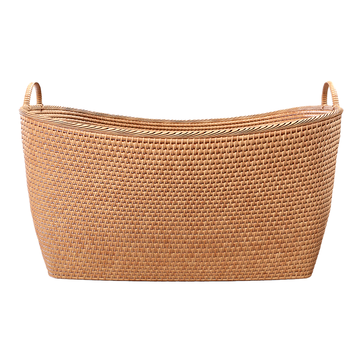 Simple rattan storage basket, miscellaneous basket, storage and storage basket