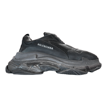Balenciaga Triple S Balenciaga Low cut Dad Shoes in Ink Black