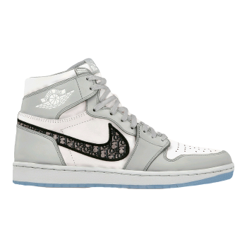 DIOR X Air Jordan 1 High OG Co branded High Top Basketball Shoes
