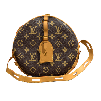 Louis Vuitton BO Î TE CHAPEAU SOUPLE Louis Vuitton Classic Printed Shoulder Bag Medium