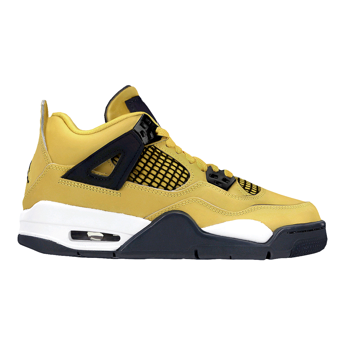 Air Jordan 4 Retro Tour Yellow Electric Mother Mid Top Basketball Shoes