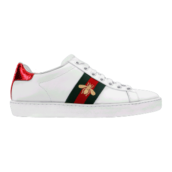 GUCCI ACE series embroidered cowhide board shoes