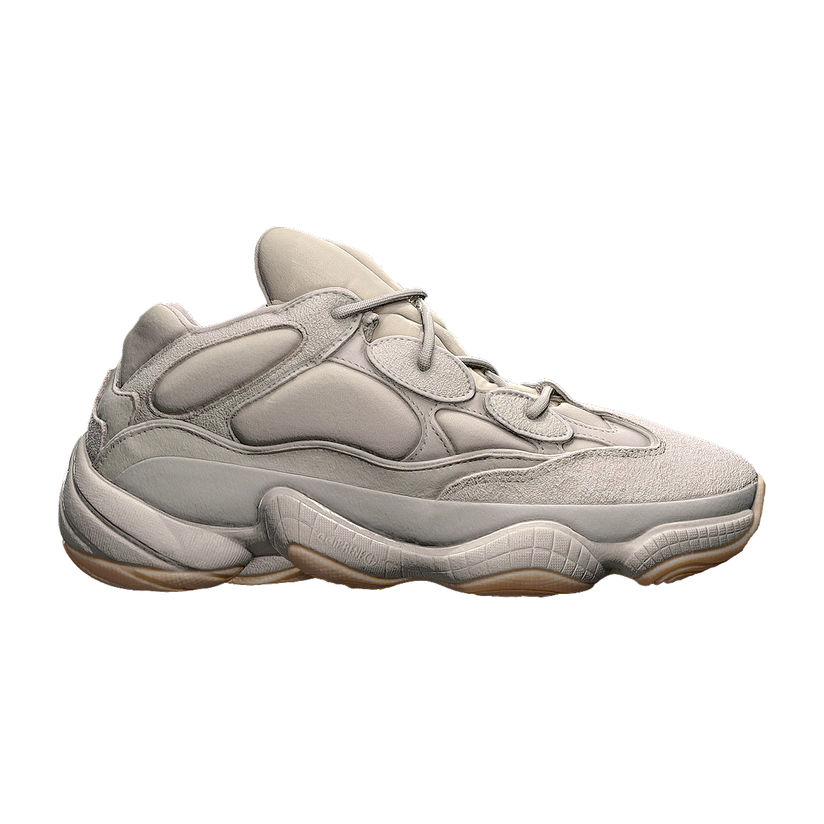 Adidas Yeezy 500 Stone Coconut Stone Low Top Dad Shoes Casual Sports Shoes