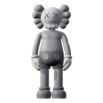 KAWS Companion Open Edition Vinyl Figure Trendy Doll Handmade Grey