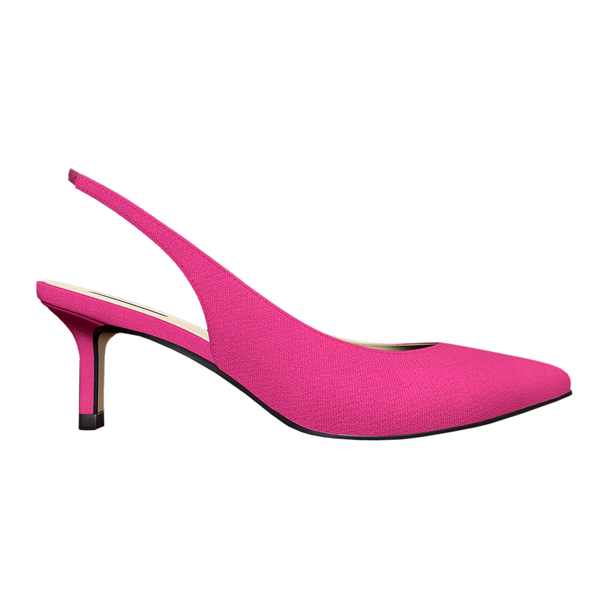 French temperament Baotou exposed heel pointed high heels rose red