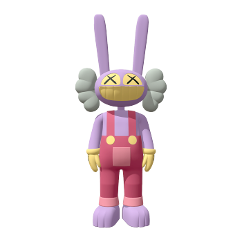 KAWS X JAX Accomplice Magical Circus Handmade