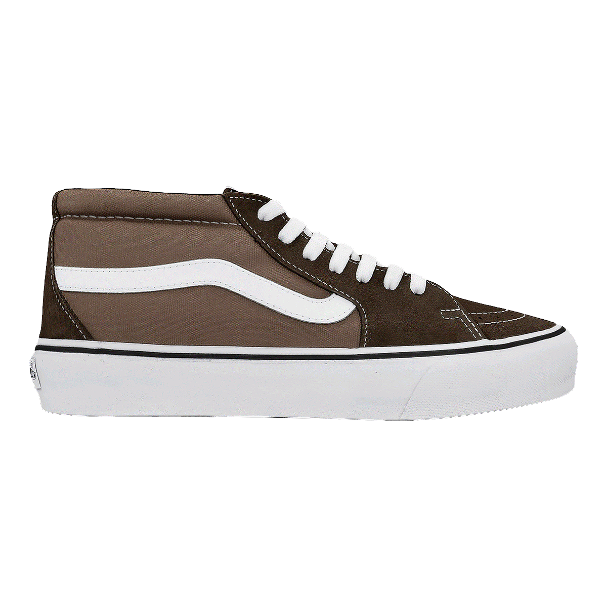 JJJJound X Vans SK8 Vault LX Wans Co branded Middle Top Board Shoes Brown