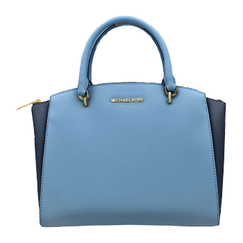 Michael Kors Retro Leather Tote Bag Blue